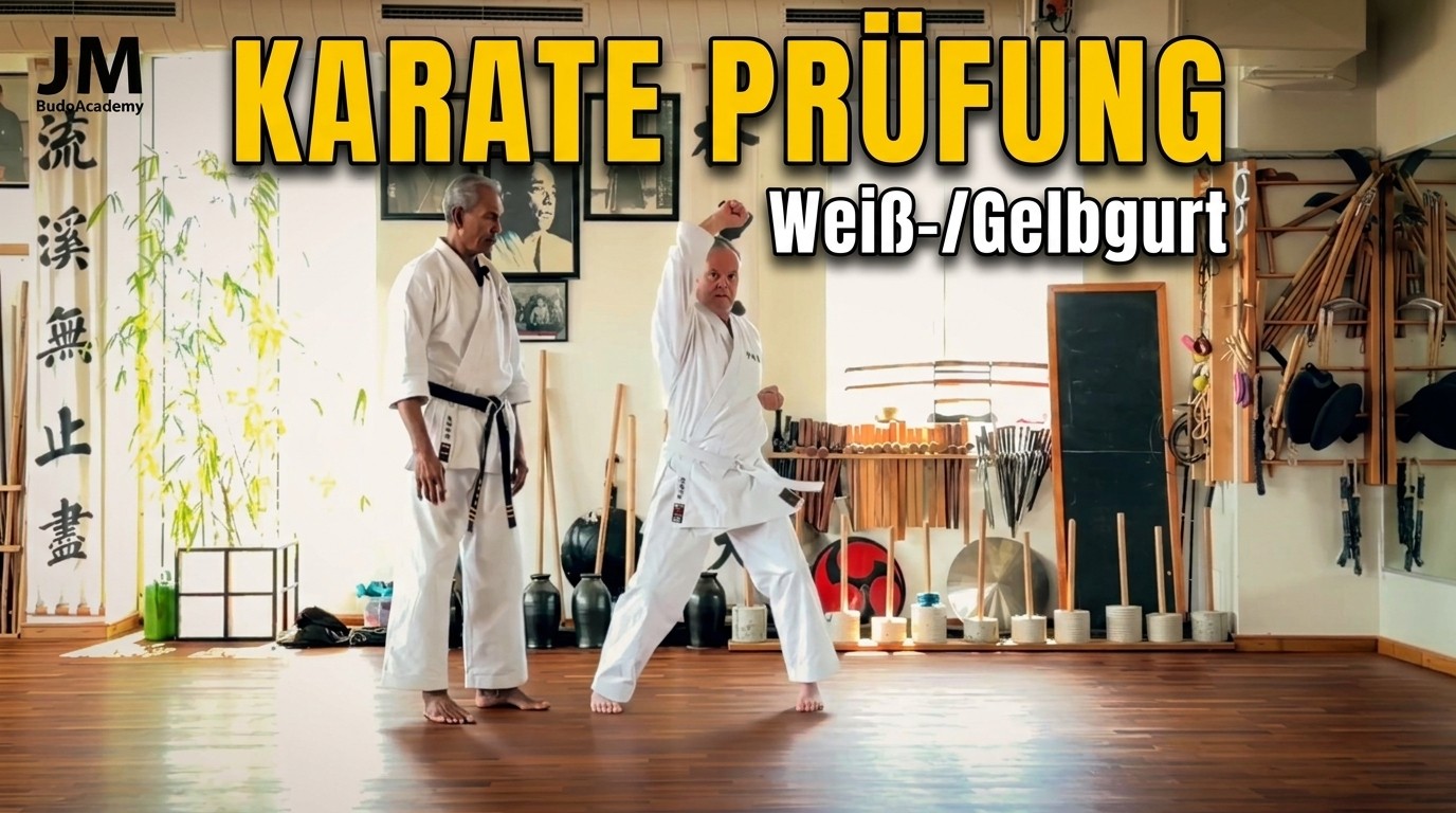 Karate Weiß-Gelb-Gurt Prüfung: Kihon Grundlagen
