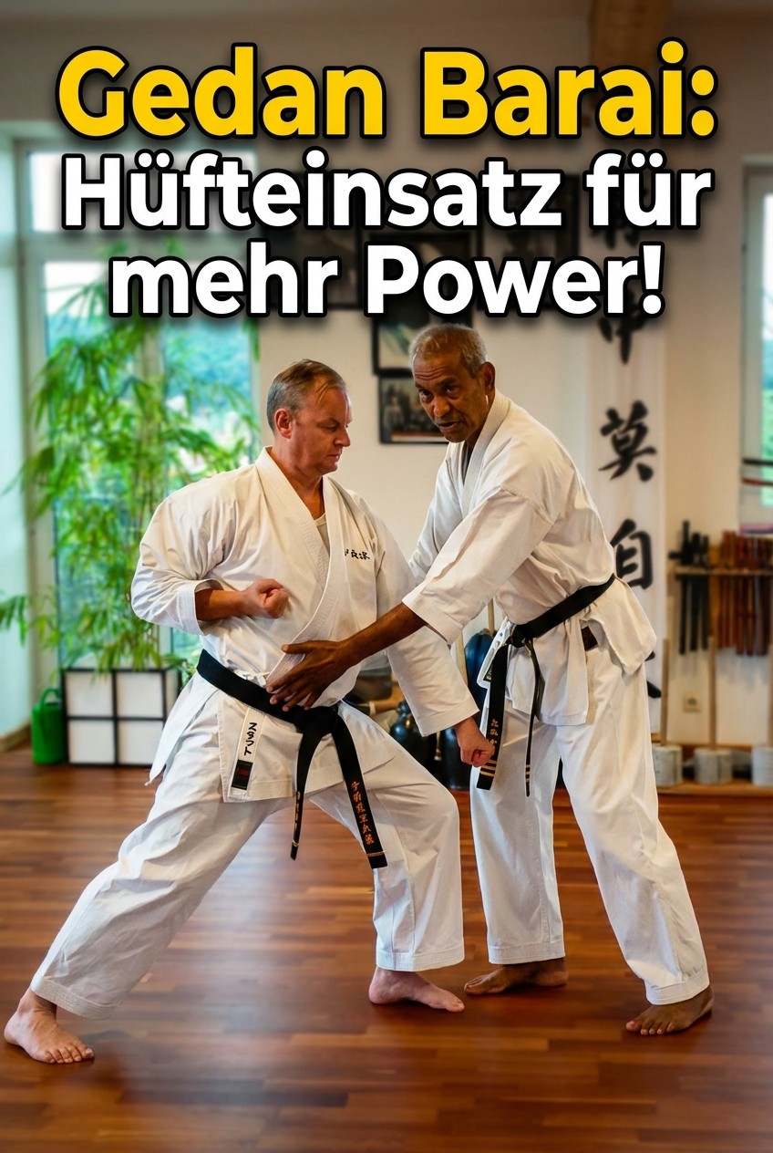 Gedan Barai: Hüfteinsatz für mehr Power!