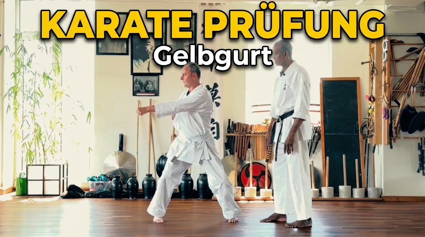 Karate Gelbgurt Prüfung: 8. Kyū Kihon Renshū