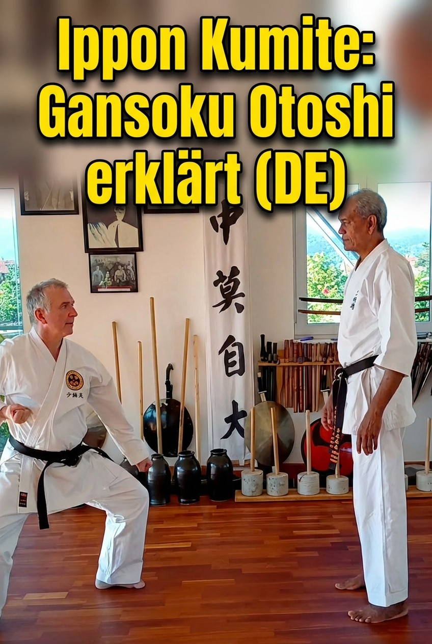 Ippon Kumite: Gansoku Otoshi erklärt