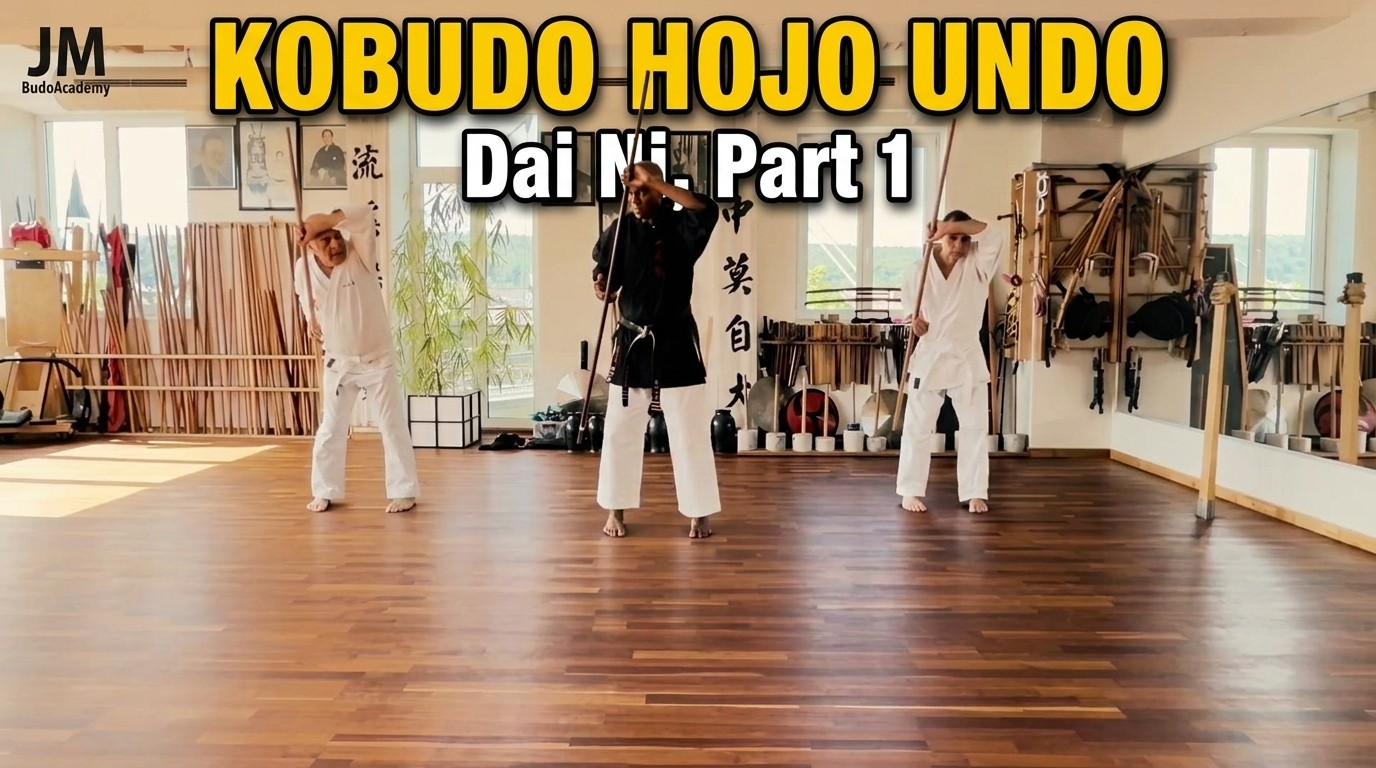 Kobudo Hojo Undo Dai Ni, Part 1 - Gedan Harai