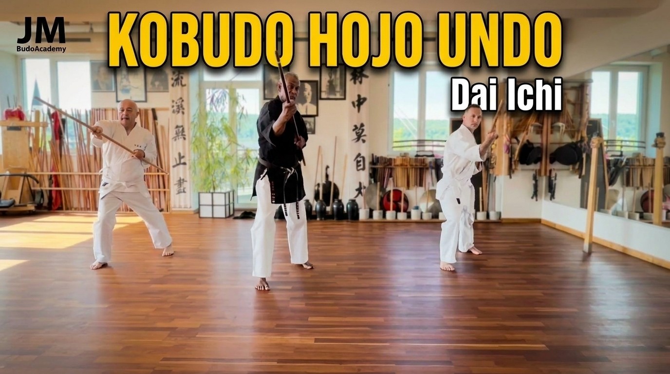 Kobudo Hojo Undo Dai Ichi mit Bō