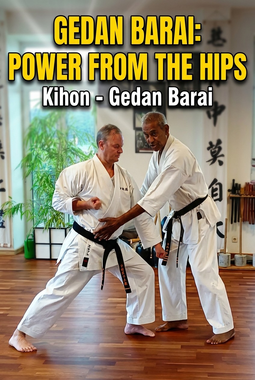 Gedan Barai: Power from the Hips
