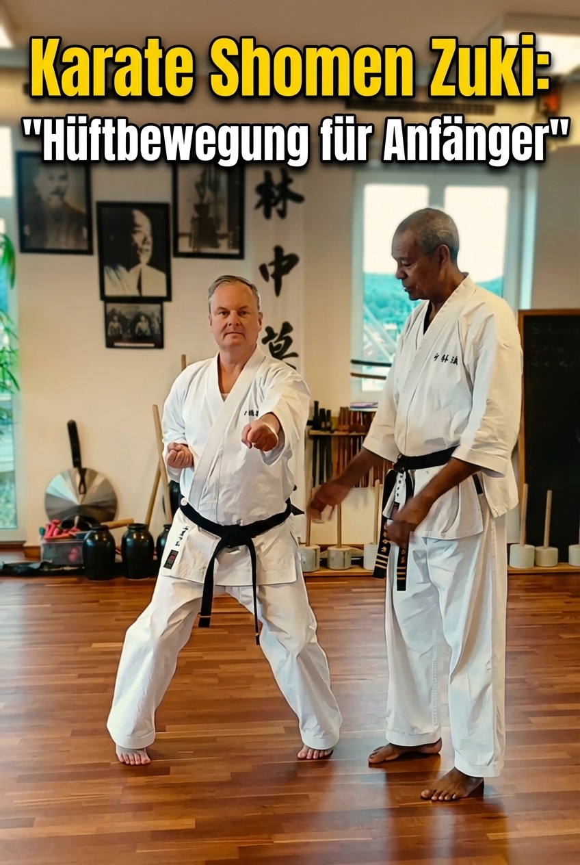 Karate Shomen Zuki: Hüftbewegung für Anfänger
